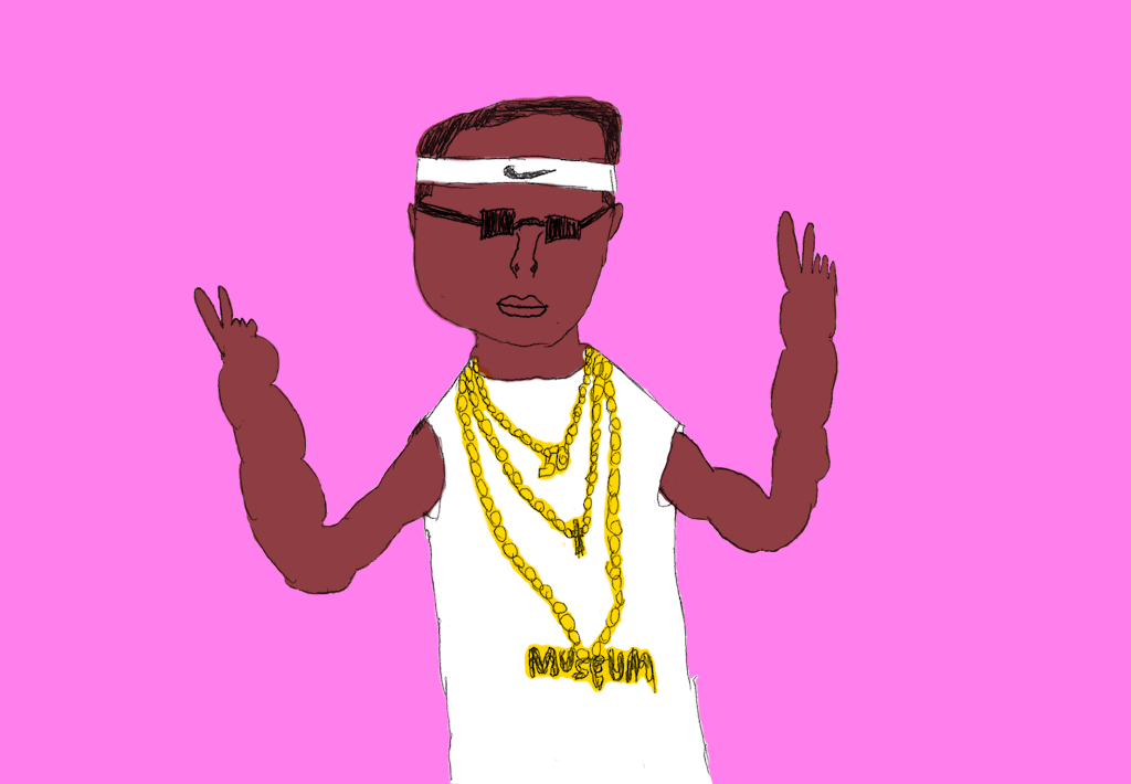 Illustration : 50 Cent dessiné Saul (9 ans)