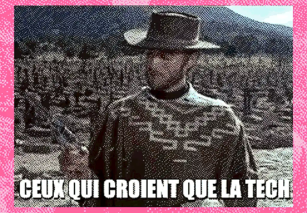 Illustration : 'ceux qui croient que la tech...'