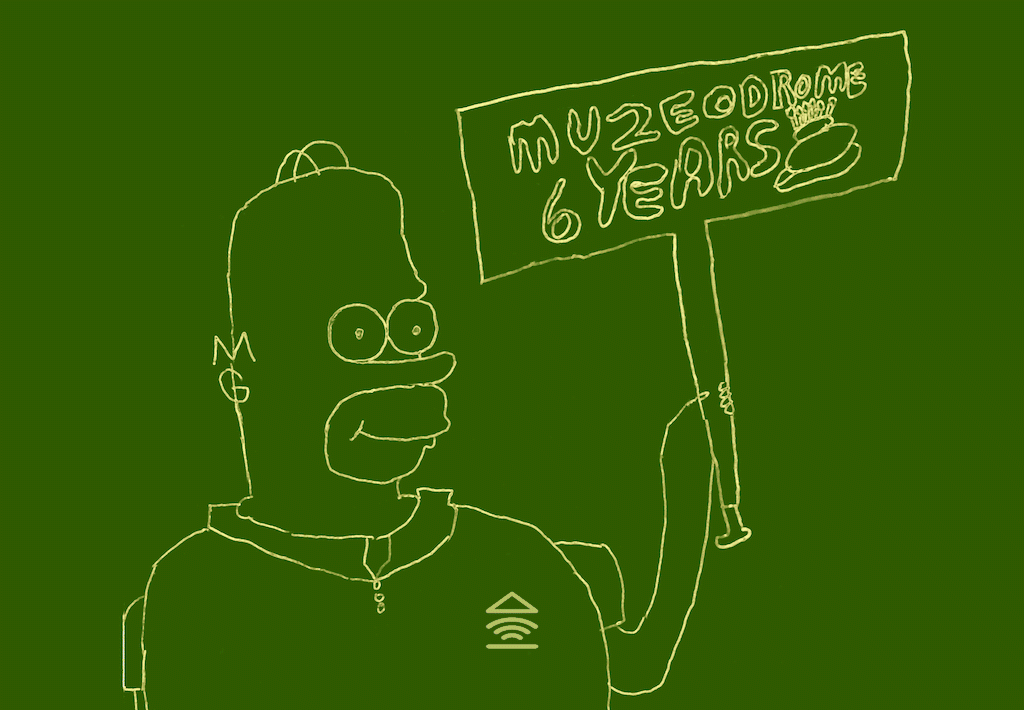 Illustration : Annonce des 6 ans de muzeodrome - Illustration de Saul (10 ans)