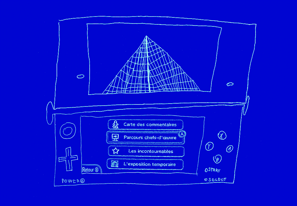 La 3DS du Louvre vue par Saul (10 ans)